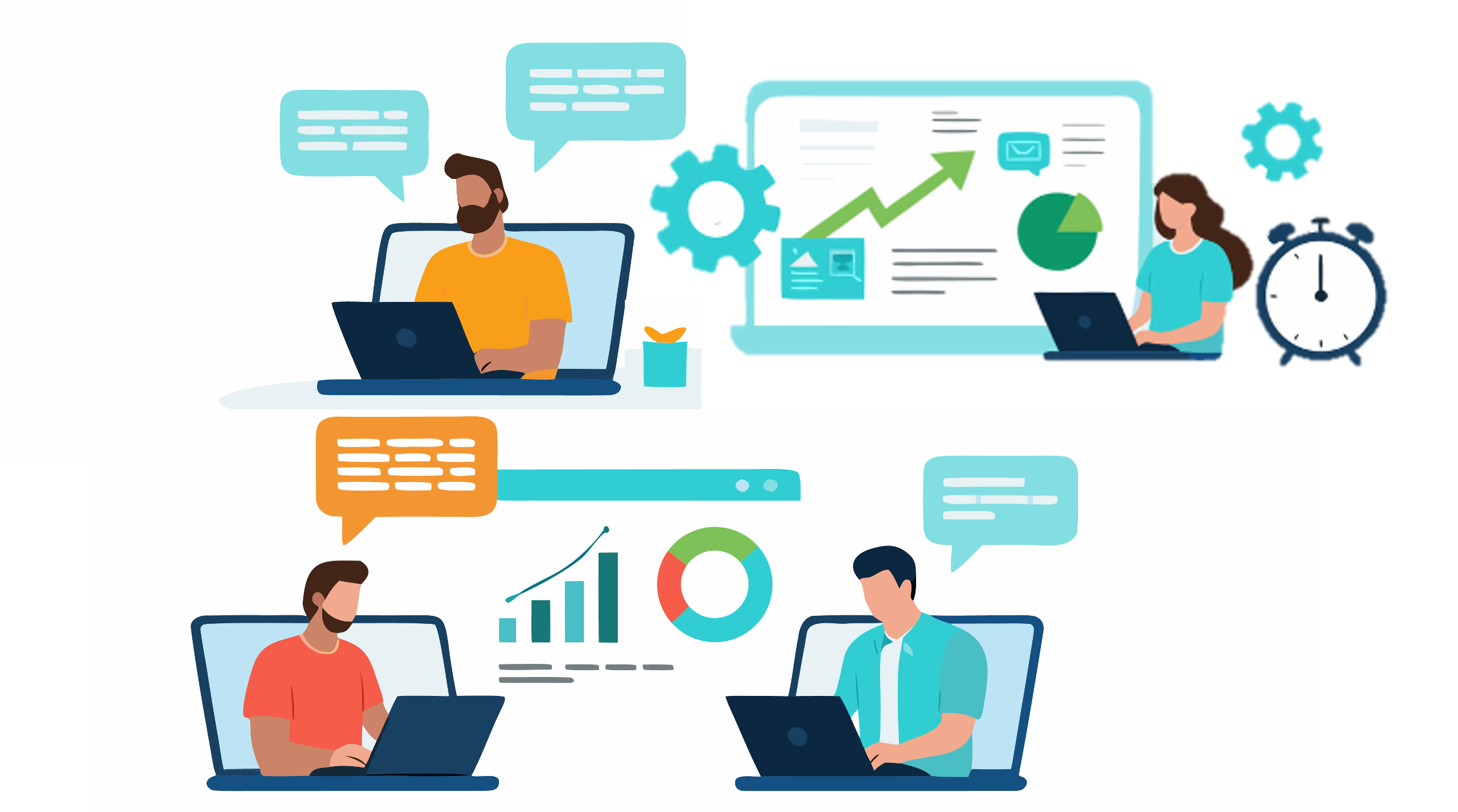 Remote teams at work
