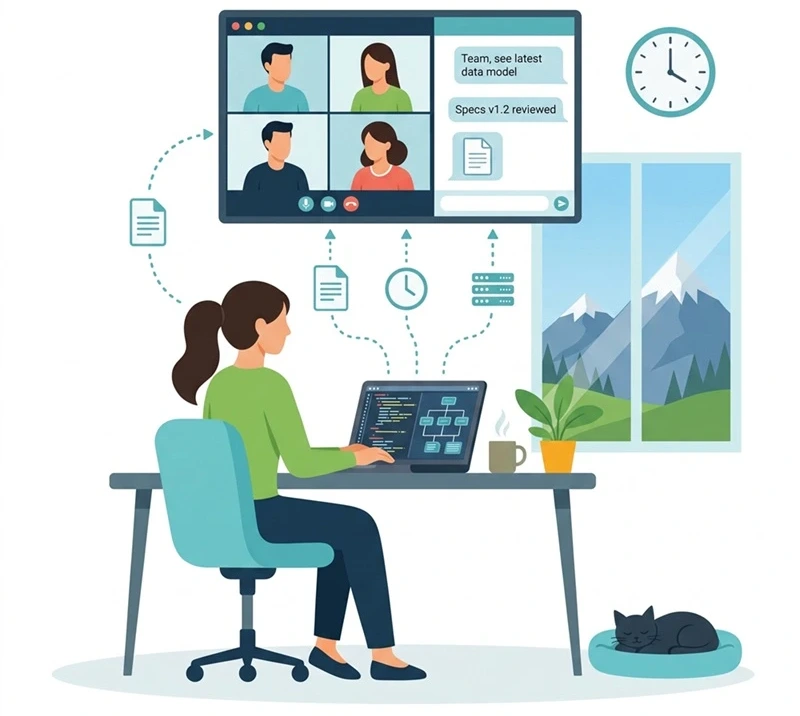 Working from home